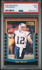 2000 BOWMAN #236 TOM BRADY ROOKIE RC PSA 7
