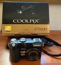 Nikon COOLPIX P5100 Digital Camera 12.1MP 3.5x Optical Zoom Used From Japan