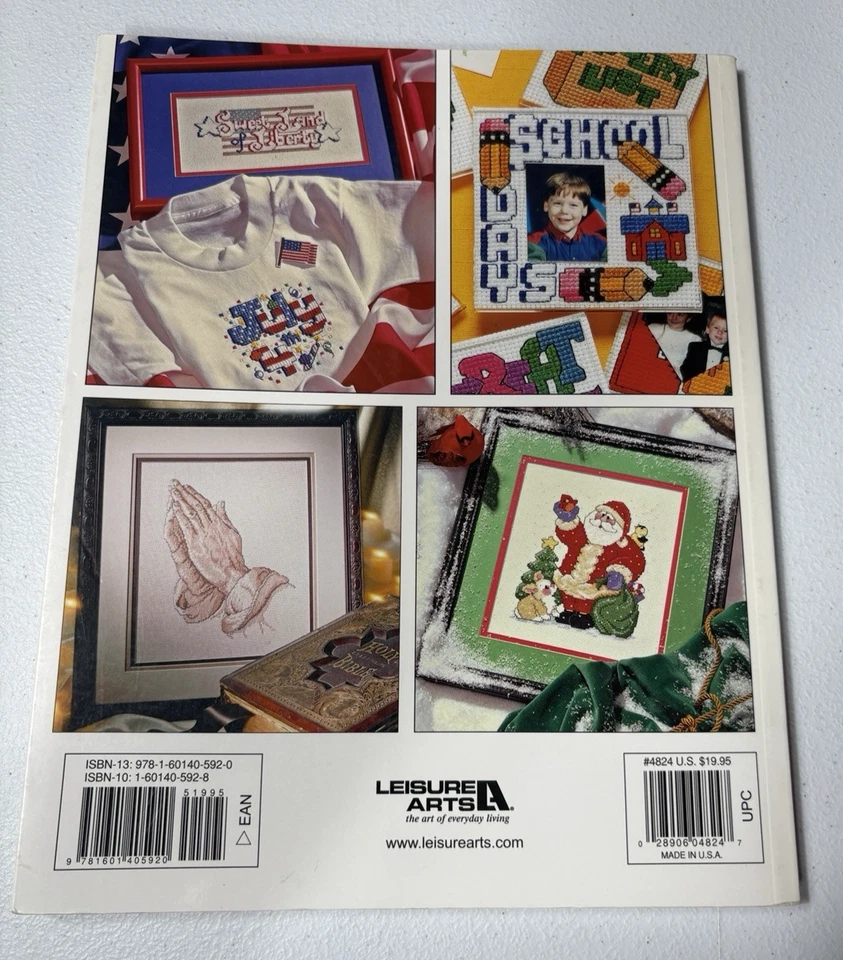 Leisure Arts Counted Cross Stitch Pattern Booklet 140 + Patterns All Occasions - Image 2 of 4
