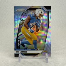 2024 Gus Edwards Silver Prizm #158, RB, Chargers, NFL,