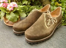 Neu: STADLER 🇦🇹 Trachten-/Haferlschuhe Gr.47,5 Hirschleder olivbraun NP: 269 €