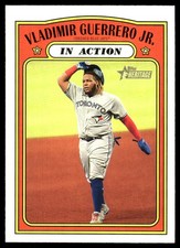 Vladimir Guerrero Jr. 2021 Topps Heritage #194 Blue Jays MLB READ FREE SHIPPING