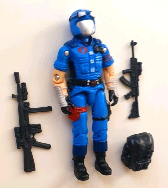 GI Joe Black Major PIT COBRA VIPER Custom Figure Complete O-ring 3.75 1986 Style - Image 2 of 4