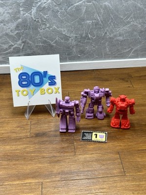 1987 Transformers Decoys G1 Lot Red Bumblebee #26 Megatron Devastator Vintage