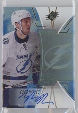 2016-17 SPx Stars and Legends Blue Auto 12/99 Tyler Johnson #41 Auto 2ti