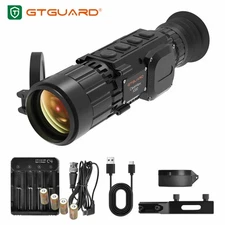 GTGUARD X350 Thermal Riflescope 384x288 35mm 50Hz Monocular Scope For Hunting 