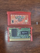 Pok mon Fire Red Nintendo Game Boy Advance GBA - AUTHENTIC - MINTY LABEL