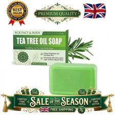 Veloma Soap Antifungal Soap Relief Soap Bar –Body wash for Face Tea Tree Oil