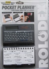 ROLODEX RPP-10 POCKET ELECTRONIC DIRECTORY  PLANNER. NEW, SEALED.