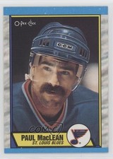 1989-90 O-Pee-Chee Paul MacLean #129 0jh2