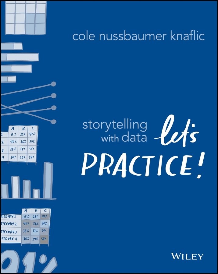 Storytelling with Data – Let`s Practice! Nussbaumer Knaf Paperback 9781119621492