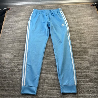 Adidas Pants Mens Medium Blue Originals Trefoil Adicolor Superstar SST Track