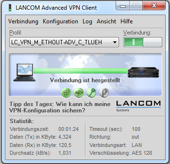 LANCOM Advanced VPN Client (1 Licence) für Mac OS X Software BRANDNEU