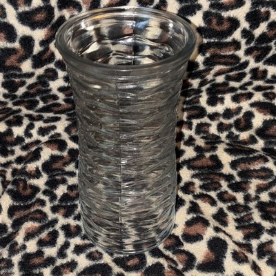 Tall Waved Pattern, Ribbed Vase(Right)