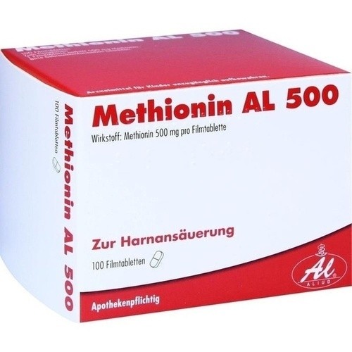 METHIONIN AL 500 Filmtabletten 100 St. PZN 01300750