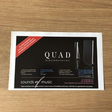 GRAM207 MAGAZINE ADVERT 5X8 QUAD ELECTROSTATIC SPEAKER