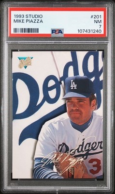 Mike Piazza 1993 Studio RC PSA 7