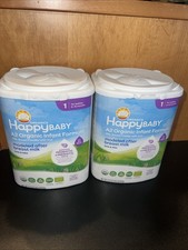 2x 22.9oz Happy Baby Infant Formula Organic A2 Milk Based Powder w/Iron DHA ARA