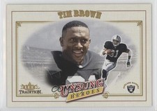 2001 Fleer Tradition Unsung Heroes Tim Brown #321 HOF 1md