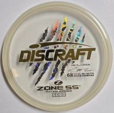 Discraft Zone SS 6x Claw Paul McBeth - 174g Scaled Limited Edition New