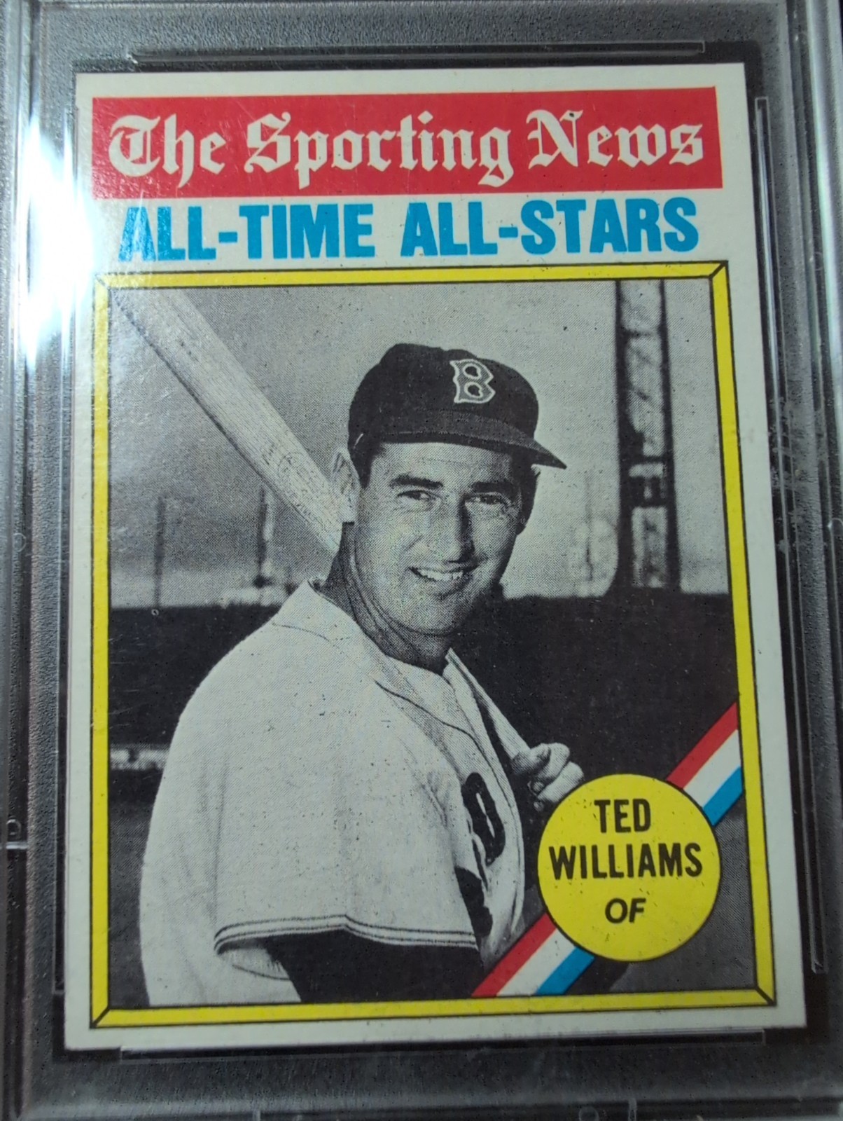 1976 Topps - The Sporting News AllTime All-Stars Ted Williams #347 view 2