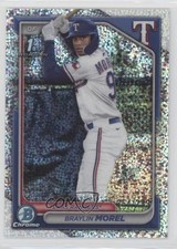 2024 Bowman Chrome Prospects Speckle Refractor /299 Braylin Morel #BCP-192 1bi0