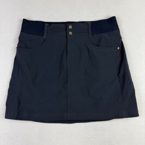 Title Nine Clamber Skort Damen 12 Rock Wandern Outdoor Klettern Navy Blau