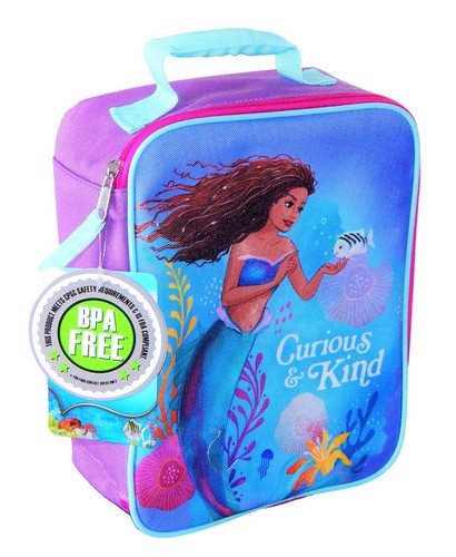 The LITTLE MERMAID ARIEL Insulated Lunch Box by Disney BPA-Free Bag Tote NWT $20 - 第 1/1 張圖片