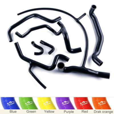 Black For 1994-98 Volkswagen GOLF Mk3 Jetta Vento A3 VR6 Silicone Radiator Hose