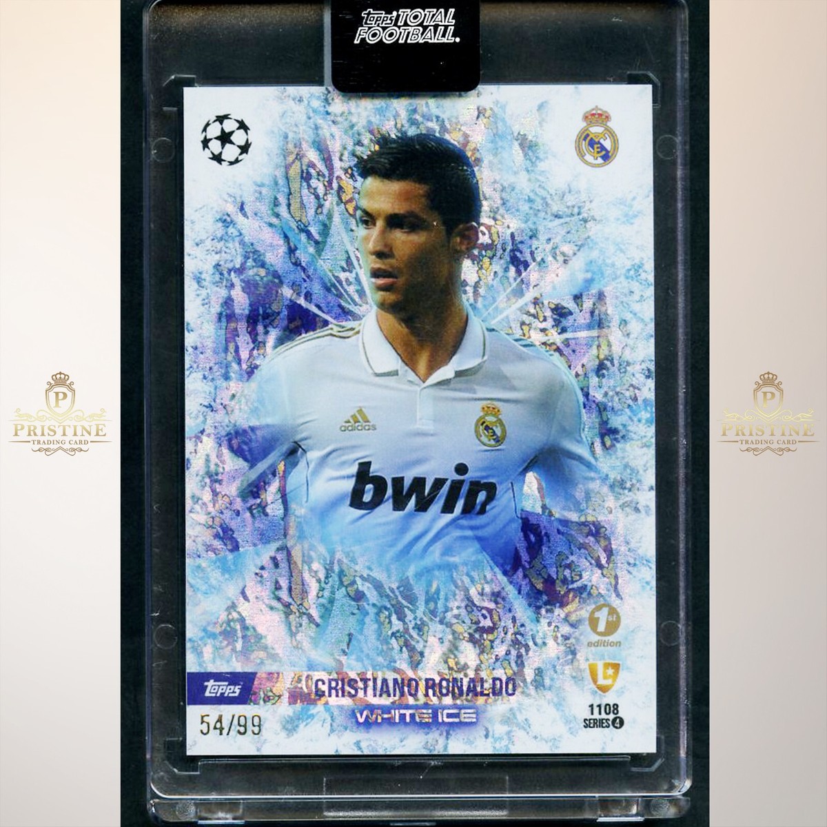 CRISTIANO RONALDO 2023-24 Topps Total Football 1st Edition #1108 