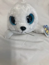 Ty Beanie Boos💜ICEBERG The White Seal 6" UK Version New MWMT's