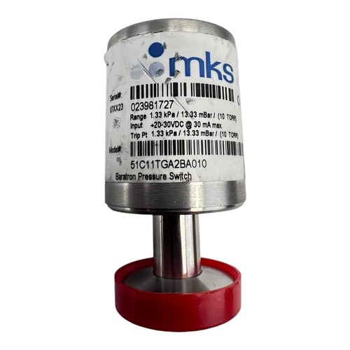 MKS BARATRON PRESSURE SWITCH 51C11TGA2BA010 10 TORR 13.33MBAR - Picture 4 of 6