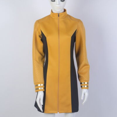 Strange New Worlds Number One Gold Dress Duty Uniform Startfleet Red Blue  Shirts | eBay