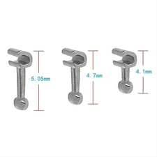 100 Pcs Dental Orthodontic Crimpable Hook Long/Medium/Short /Stop Stainless