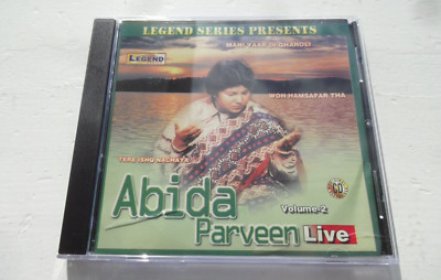 LEGEND SERIES ~ ABIDA PARVEEN LIVE Vol 2 ~ Pakistani sufi CD