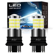 Pair 3157 LED Backup Reverse Light Bulb White for Chevy Silverado 1500 1999-2013