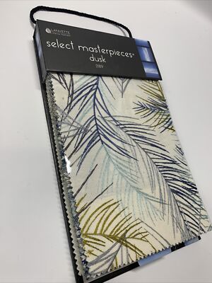 LaFayette Select Masterpieces: Dusk 2189 Fabric Sample Book Swatches Blues