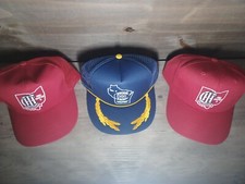 LOT OF 3 INTERNATIONAL HARVESTER IH HATS CHAPTER 6  CHAPTER 4 VINTAGE FARM