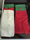 HANDMADE HANGING KITCHEN TOWELS Santa Dish towels (2) — photo 1