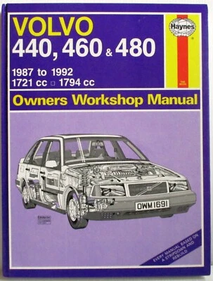 Haynes - Volvo 440,460 & 480/1987 À 1992 / Manuel Atelier Propriétaire - 688 - Photo 1/4