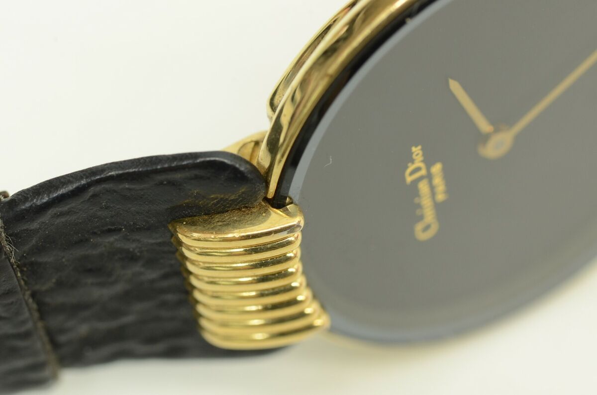 Authentic Black Moon de Christian Dior Watch 25mm Vintage GP Authentic Black Moon de Christian Dior Watch 25mm Vintage GP
