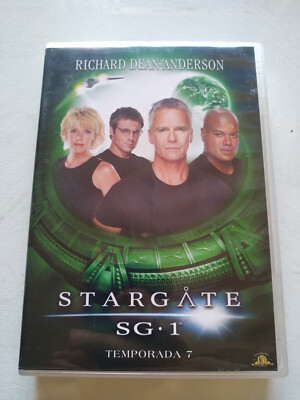 STARGATE Sg-1 Achte Staffel 7 Komplett - 6 X DVD Spanisch Englisch Region 2 3T