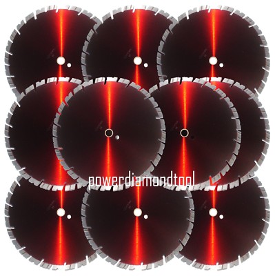 10-14'' NEW DESIGN 15MM Seg Supreme Hard Concrete/Paver/Stone Diamond Blade-BEST