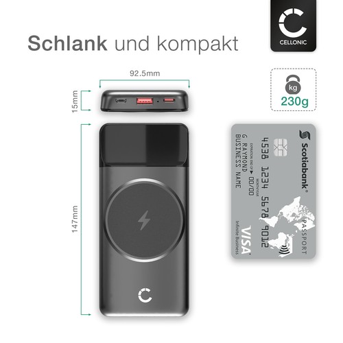 USB Power Bank 10000mAh für Apple iPhone 11 Pro Max Mobiles Ladegerät - Bild 4 von 7