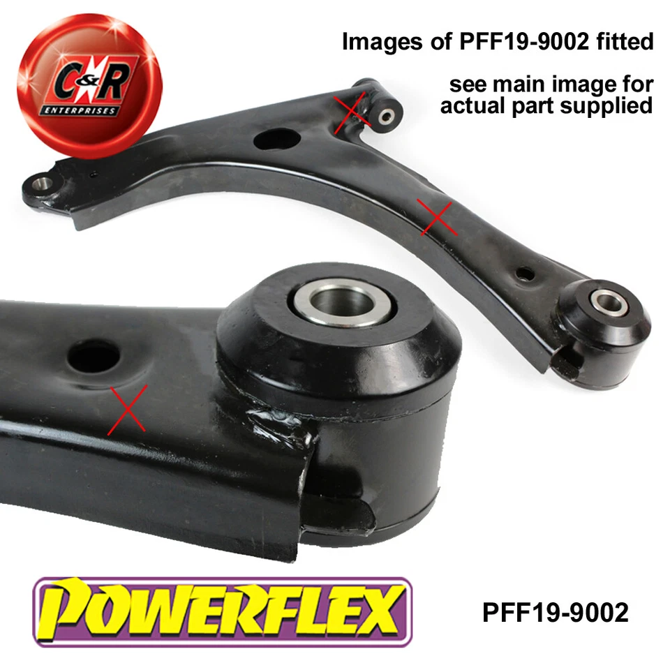 Powerflex Fr Fourche RR Moyeu Pour Ford Transit, Tourneo Custom 13on PFF19-9002 - Photo 3/4