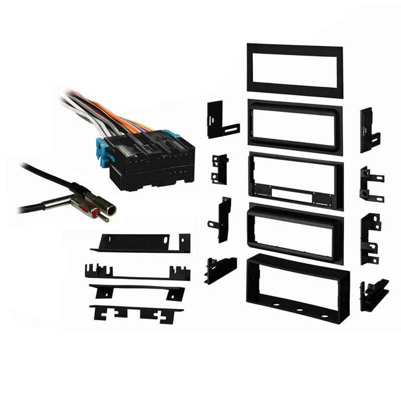 Fits Pontiac Firebird/Trans Am 90-92 Single DIN Harness Radio Install Dash Kit