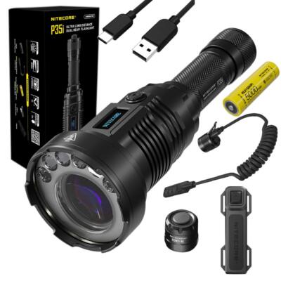 Nitecore P35i Ultra Long Distance Dual Beam LEP Rechargeable Flashlight - 3000 L
