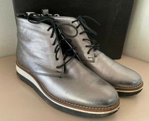 dune blue ankle boots