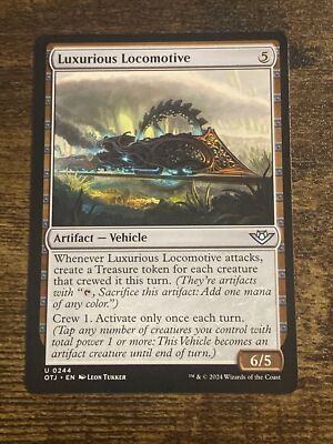 Luxurious Locomotive 244 Outlaws of Thunder Junction MTG Magic S980*