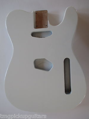 TMG Telly Modell Body US Red alder Erle weiß white Korpus